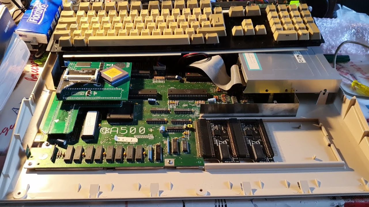 Terrible Fire 536  Turbokarte - Test im Amiga500Plus