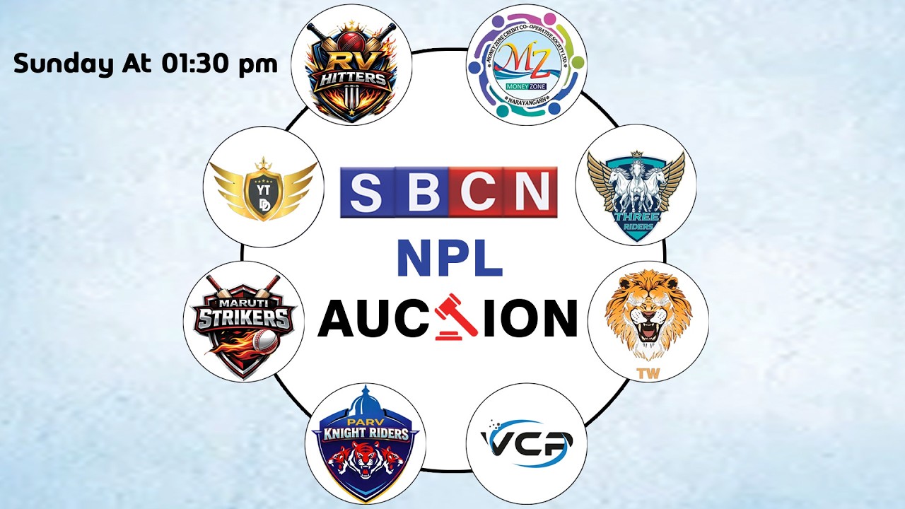 SBCN NPL Season-4 player auction (KHELO NARAYANGARH)