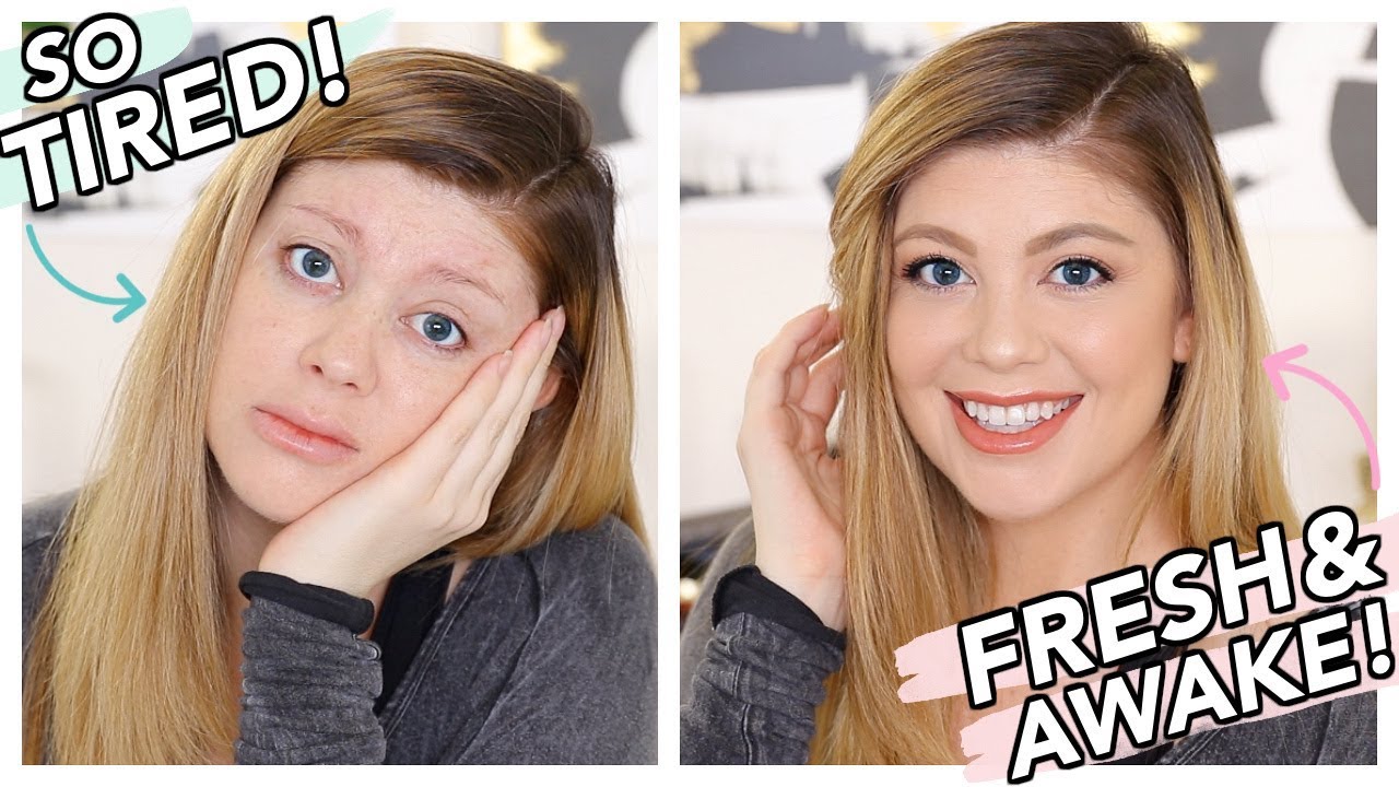 HOW TO LOOK FRESH & AWAKE WHEN YOU'RE SLEEP DEPRIVED! | QUICK MOMMY MAKEUP ROUTINE