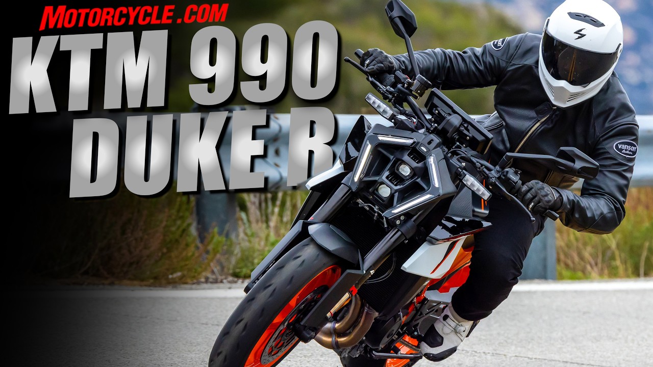 2026 KTM 990 Duke R First Ride Review | The Sharper, Meaner Middleweight