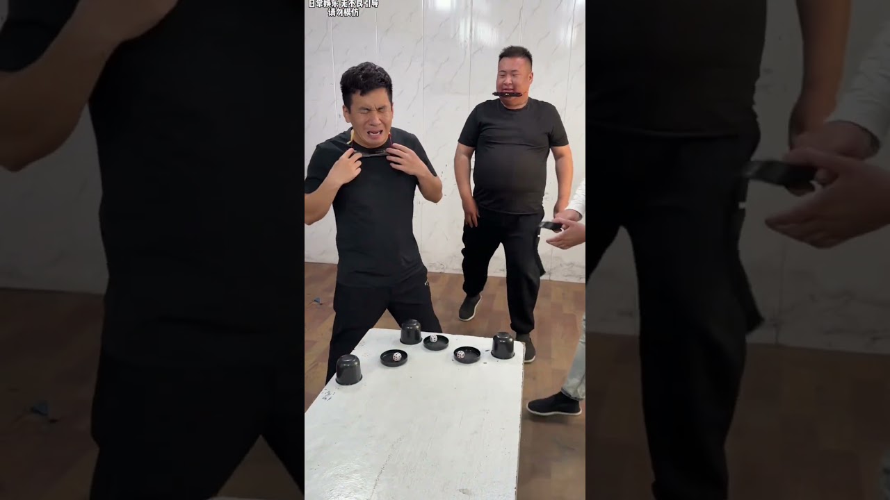 Endurance Challenge: Roll the dice and see who's bigger!  #EnduranceChallenge #FatherAndSonWithBelt