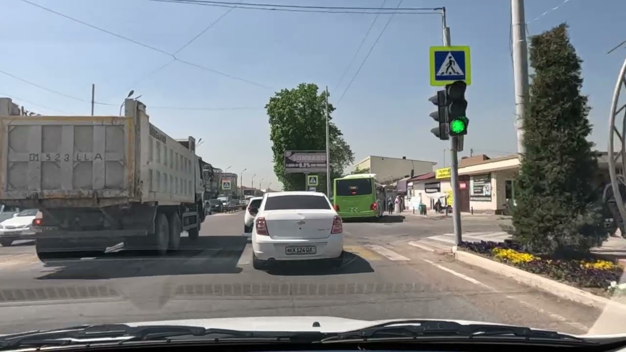 Едем из Чирчика в Ташкент Апрель 2024
