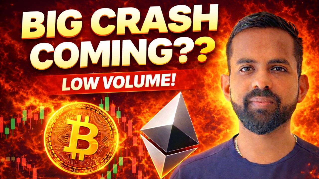 Crypto Market Crash or Correction | BTC & ETH Price Prediction Today | क्या होगा आगे?