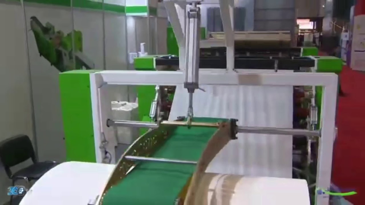 Otomatik tuvalet kagıdı ve kagıt havlu sarma ve otomatik kesme makinaları