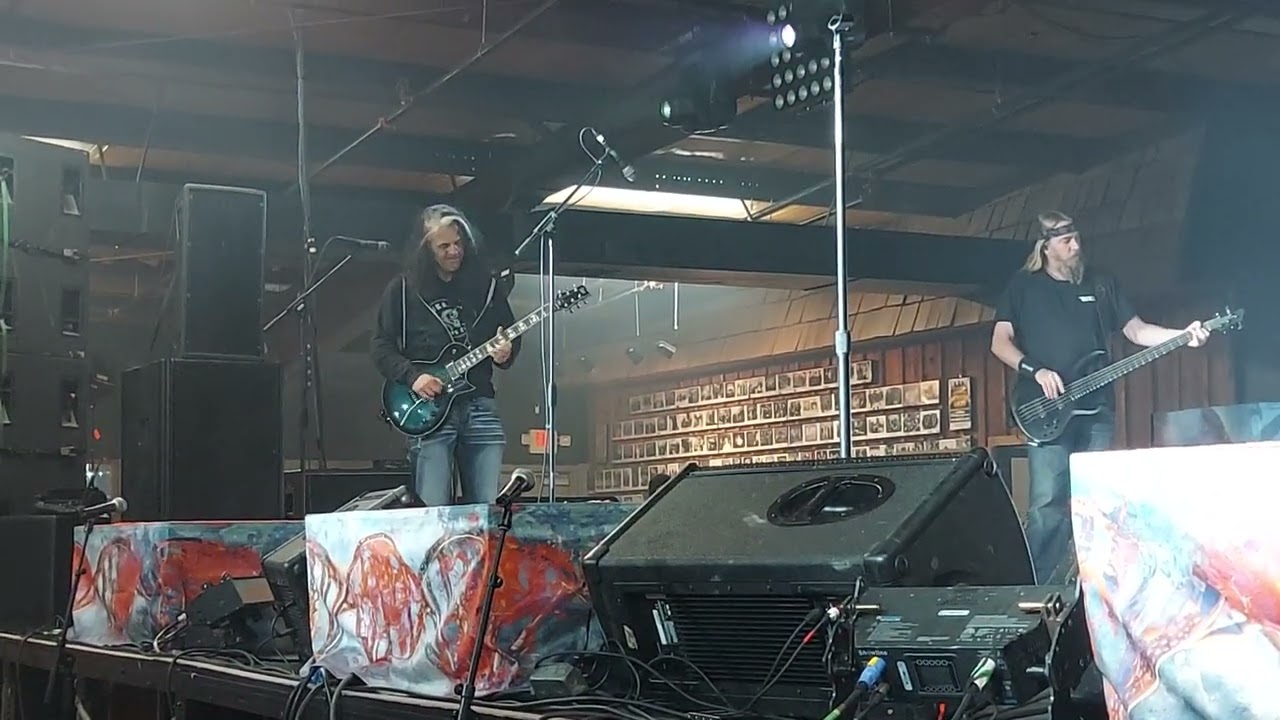 Testament soundcheck at the Diamond Ballroom in Oklahoma City 4/19/2022