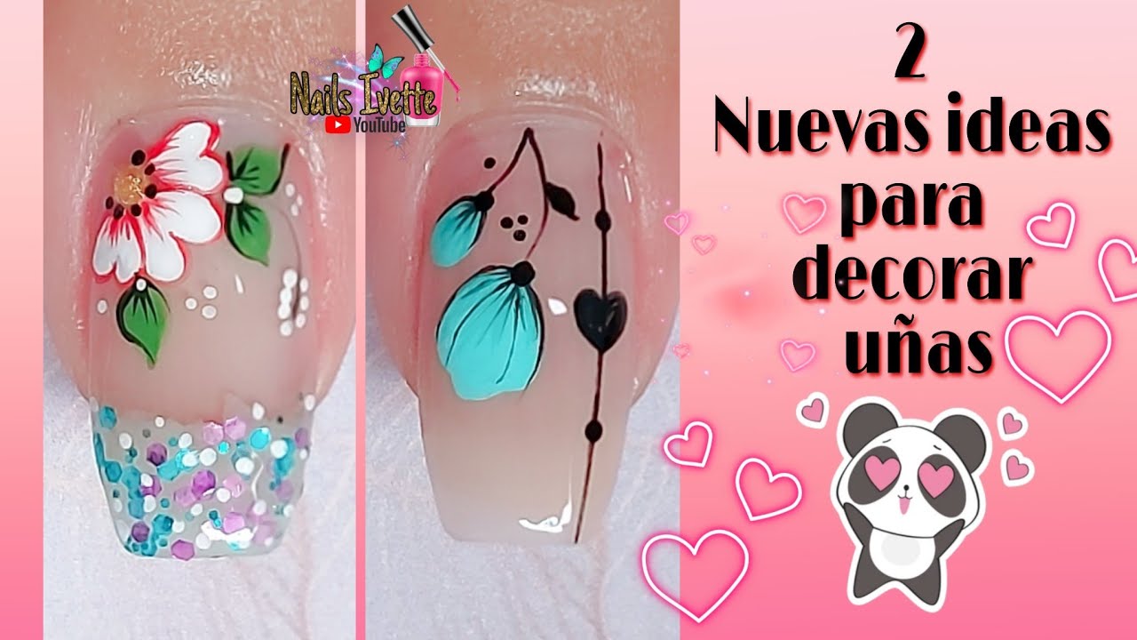 Diseño de Uñas 💅 Nuevas Ideas 🙂 Uñas Fácil 
