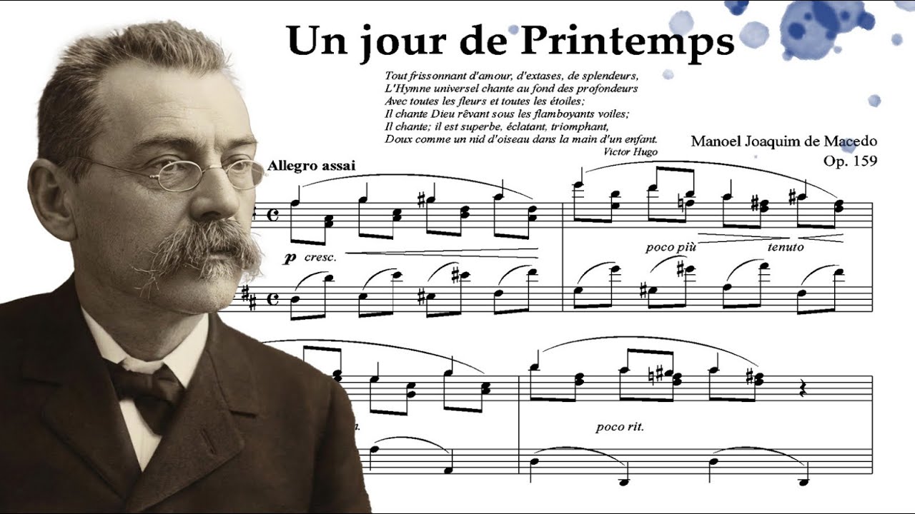 Manoel Joaquim de Macedo - Un jour de printemps [Um dia de primavera] (Rodolfo Faistauer, piano)
