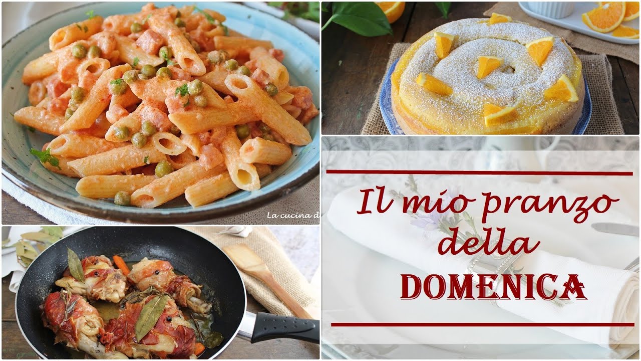 IL MIO PRANZO DELLA DOMENICA 