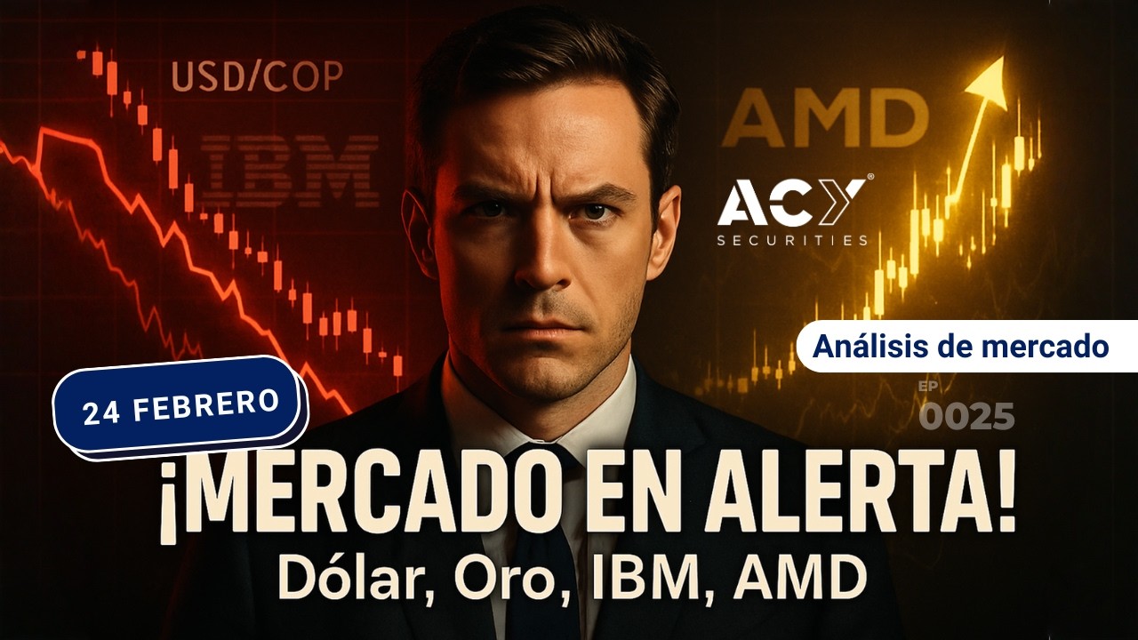 Análisis de Mercado: Dólar, Oro, IBM, AMD y USDCOP | Niveles Clave y Próximos Movimientos