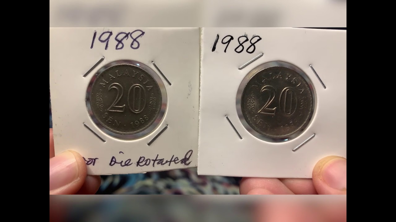 DUIT LAMA : ERROR DIE ROTATED PART II. MALAYSIAN RARE COIN 🇲🇾