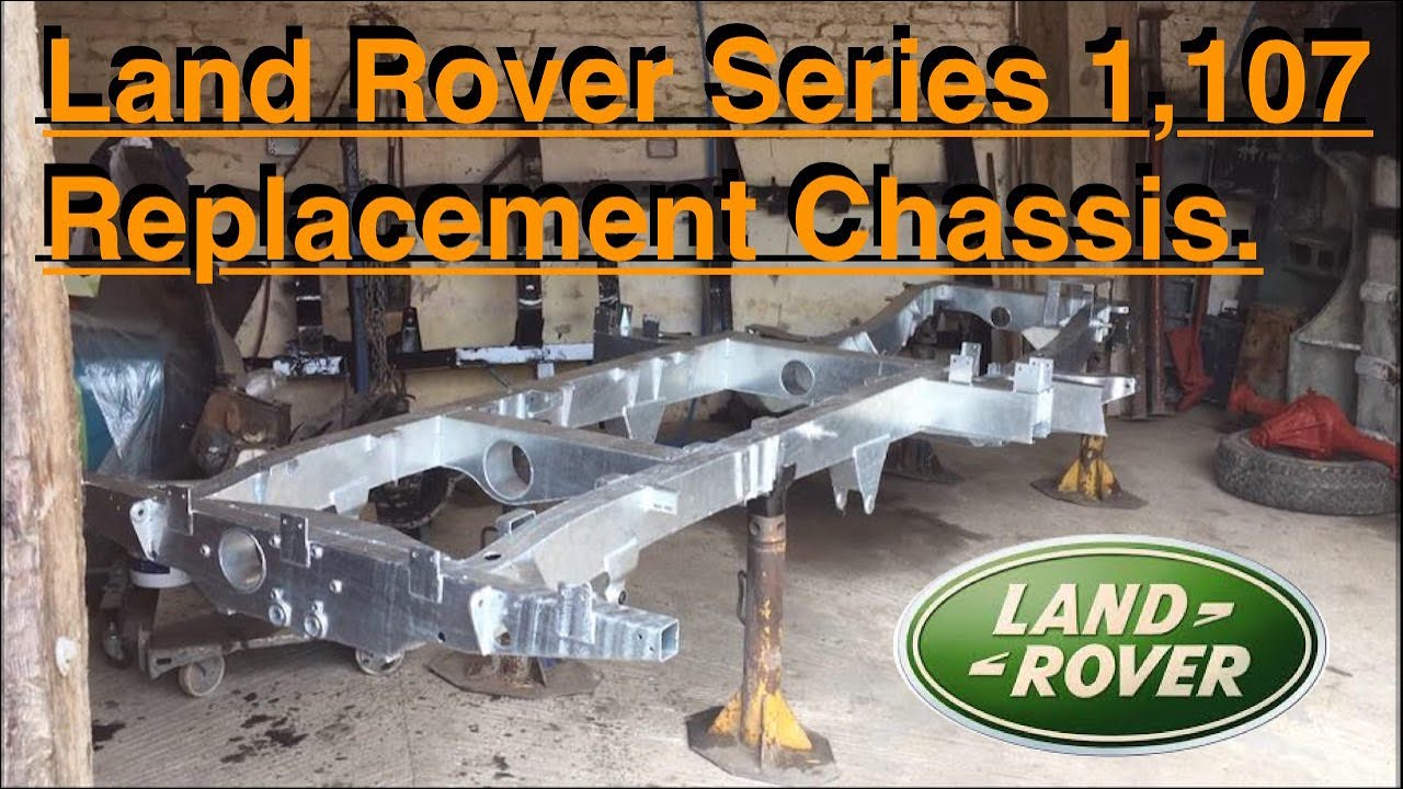 Land Rover Series 1, 107. Replacement Richards Chassis Arrives!!