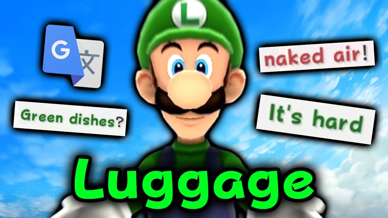 Horribly Translated Super Mario Galaxy 2 (ft. Luggage)