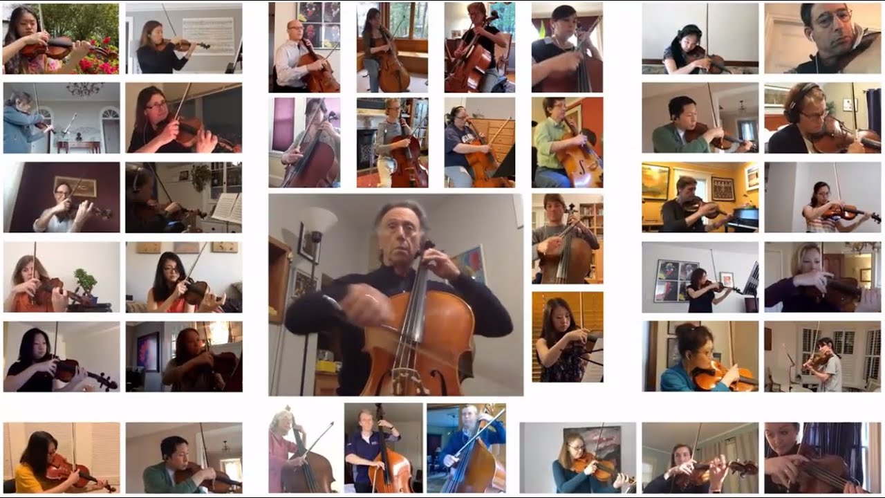 LSO Virtual Orchestra: Haydn's 95th Symphony, 3rd Mvt.