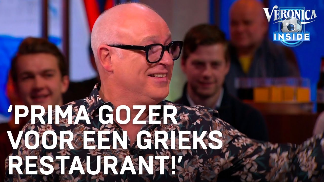René lacht om Mitroglou: ‘Prima gozer voor een Grieks restaurant!’ | VERONICA INSIDE