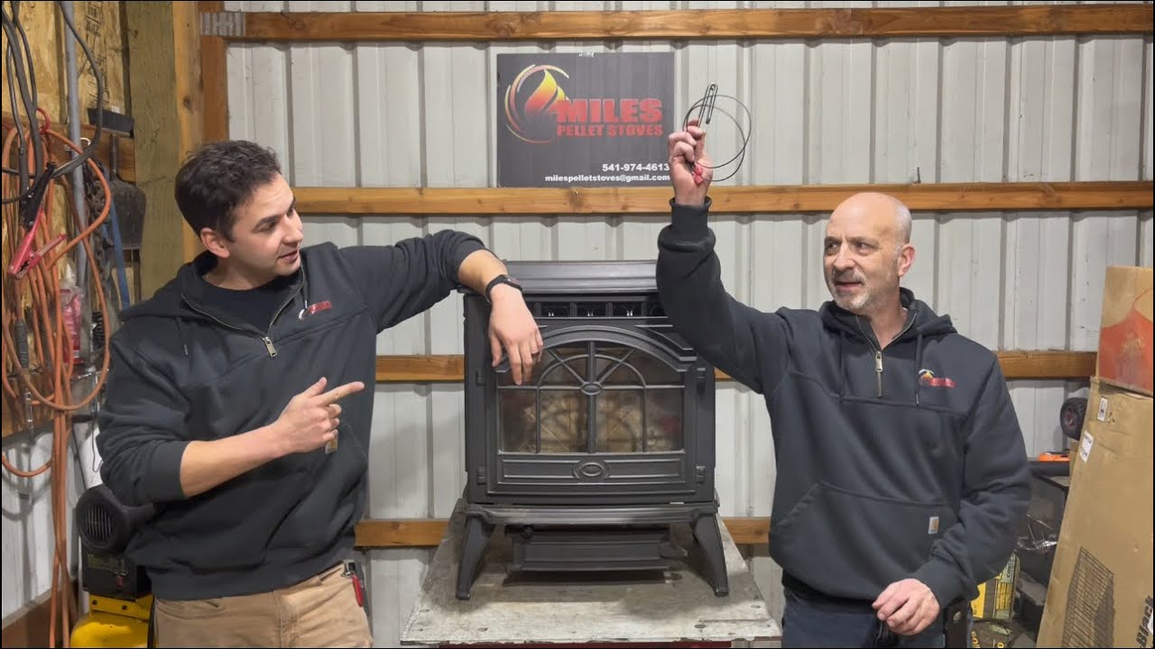 Quadra-Fire Castile Pellet Stove Igniter Element Replacement Repair Tutorial