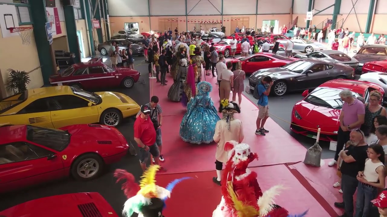 FAIT RARISSIME 2022   Expo annuelle FERRARI Linselles  59 Nord