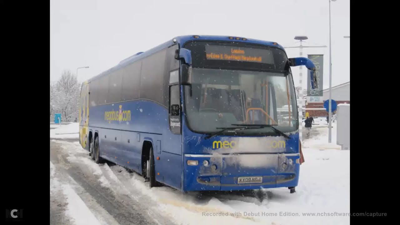 Megabus: M20 London to Newcastle, Wed/Thu  1/2 Dec 10