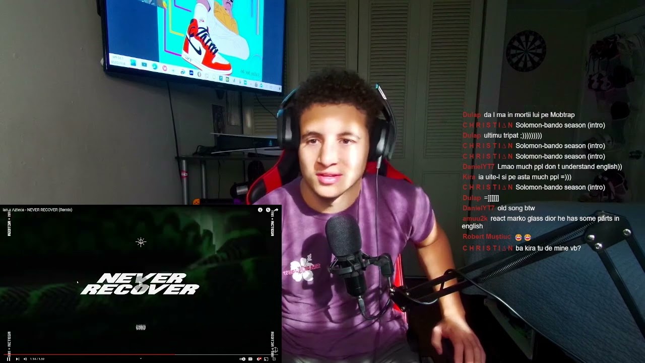 THOUGHTS? Ian x Azteca - NEVER RECOVER (Remix) (REACTION) | GioIsOYS
