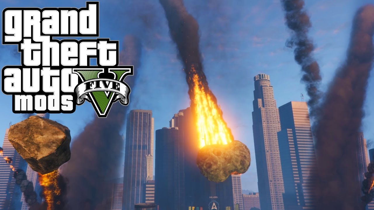 Let's Mod GTA V - Meteor-Regen