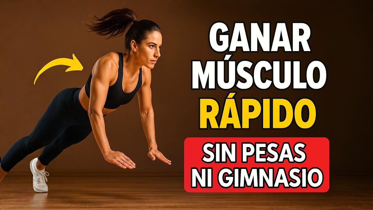 La Rutina Olvidada para Ganar Músculo Rápido sin Pesas ni Gimnasio