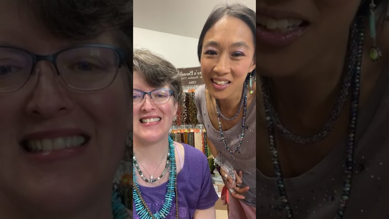 Bead With Me: Work it Wednesday: Learning how to make wrap bracelets with our bead buddy Kristen!