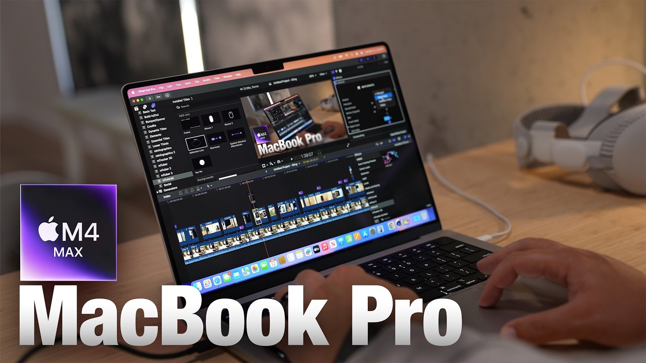 The M4 Max MacBook Pro Is CRAZY Fast 🤯