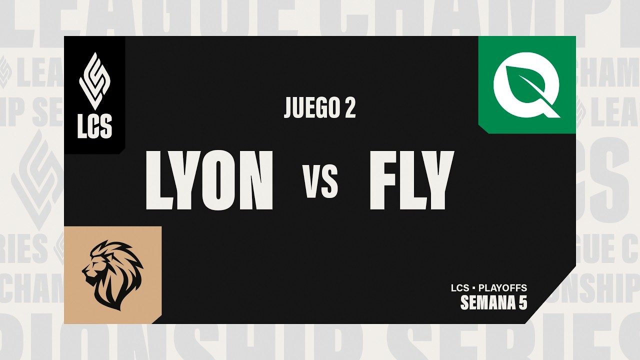 LYON vs FLY | LCS 2026 | PLAY-OFFS | D10 | Partida 2