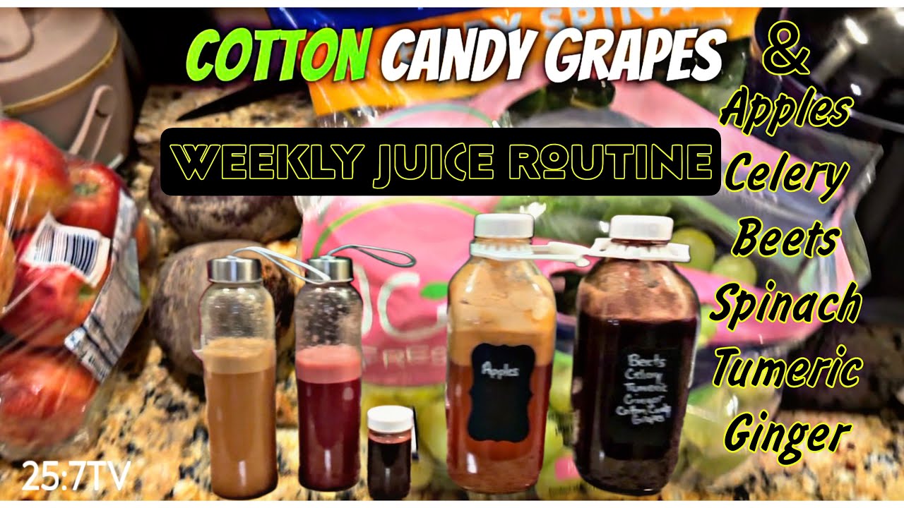 Weekly Juice Routine 