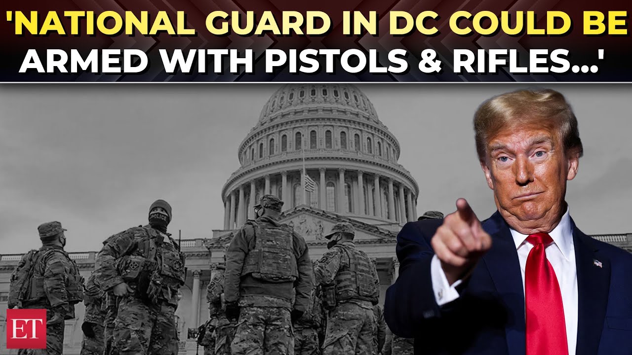 National Guard in DC to soon be armed? US Army’s shocking reveal amid Trump’s police takeover