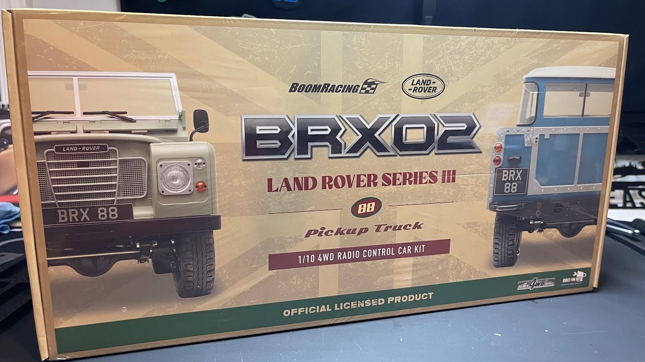 Boom Racing BRX02 88 unboxing!