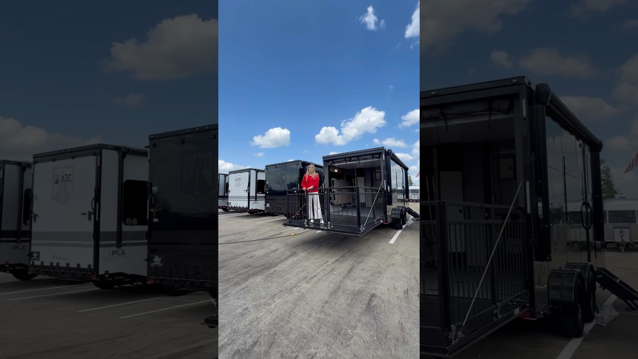 Прицеп-фургон ATC Trailers PLA 450 для перевозки техники, 2016 год выпуска, стоимостью 50 000 дол...