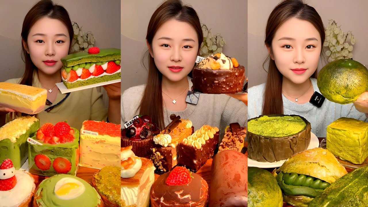 Ultimate Dessert ASMR 🍰 | Colorful Cakes, Chocolate Treats & Satisfying Eating Sounds ✨