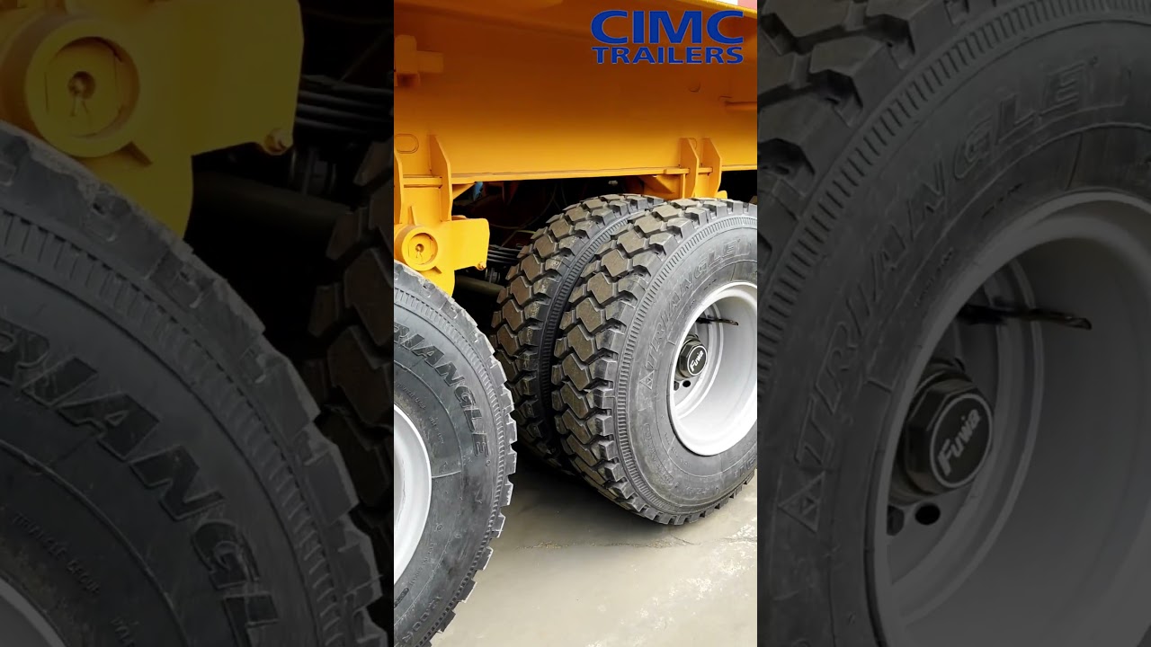 The Most Durable 3 Axle Tipper Trailer for Tanzania's Rough Roads | CIMC Brand