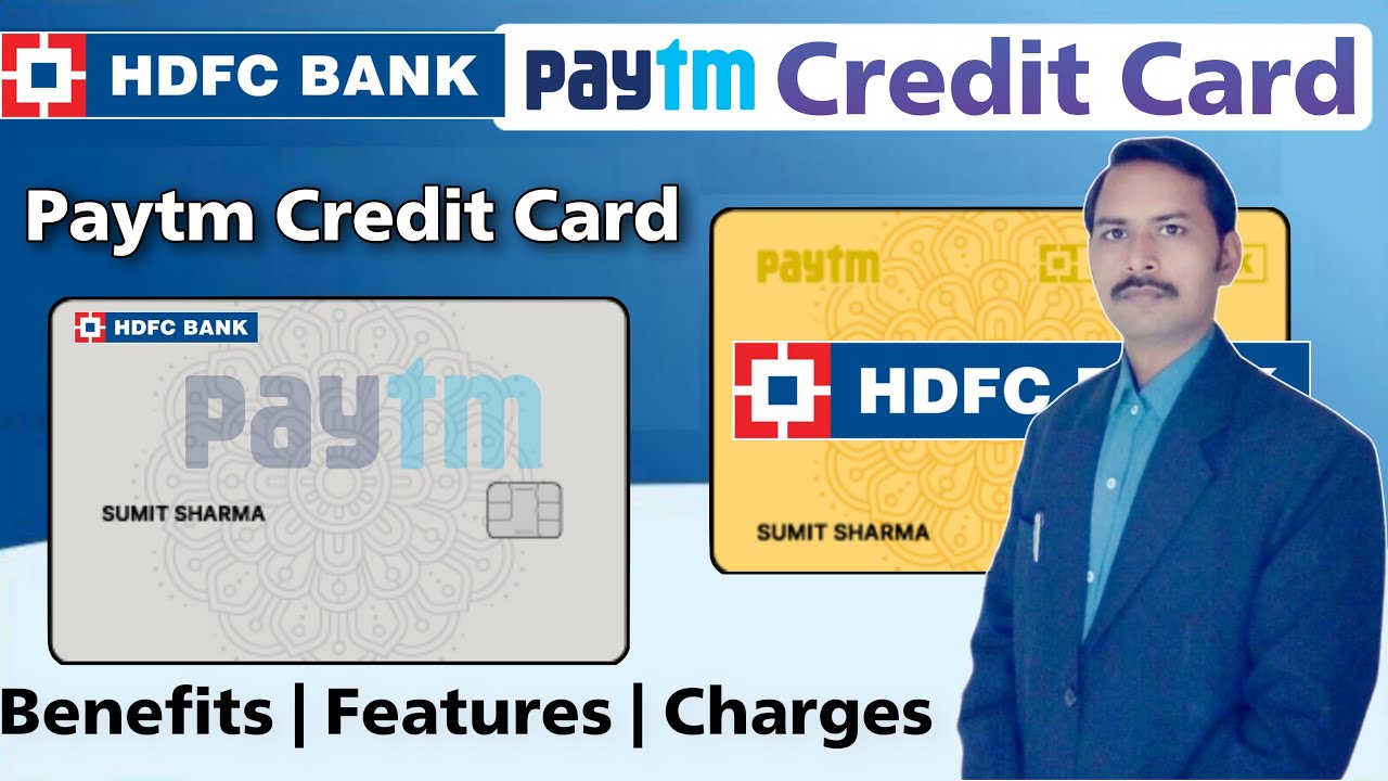 Paytm HDFC Credit Card | Paytm Credit Card | Paytm Hdfc Credit Card Benefits | Hdfc Credit Card