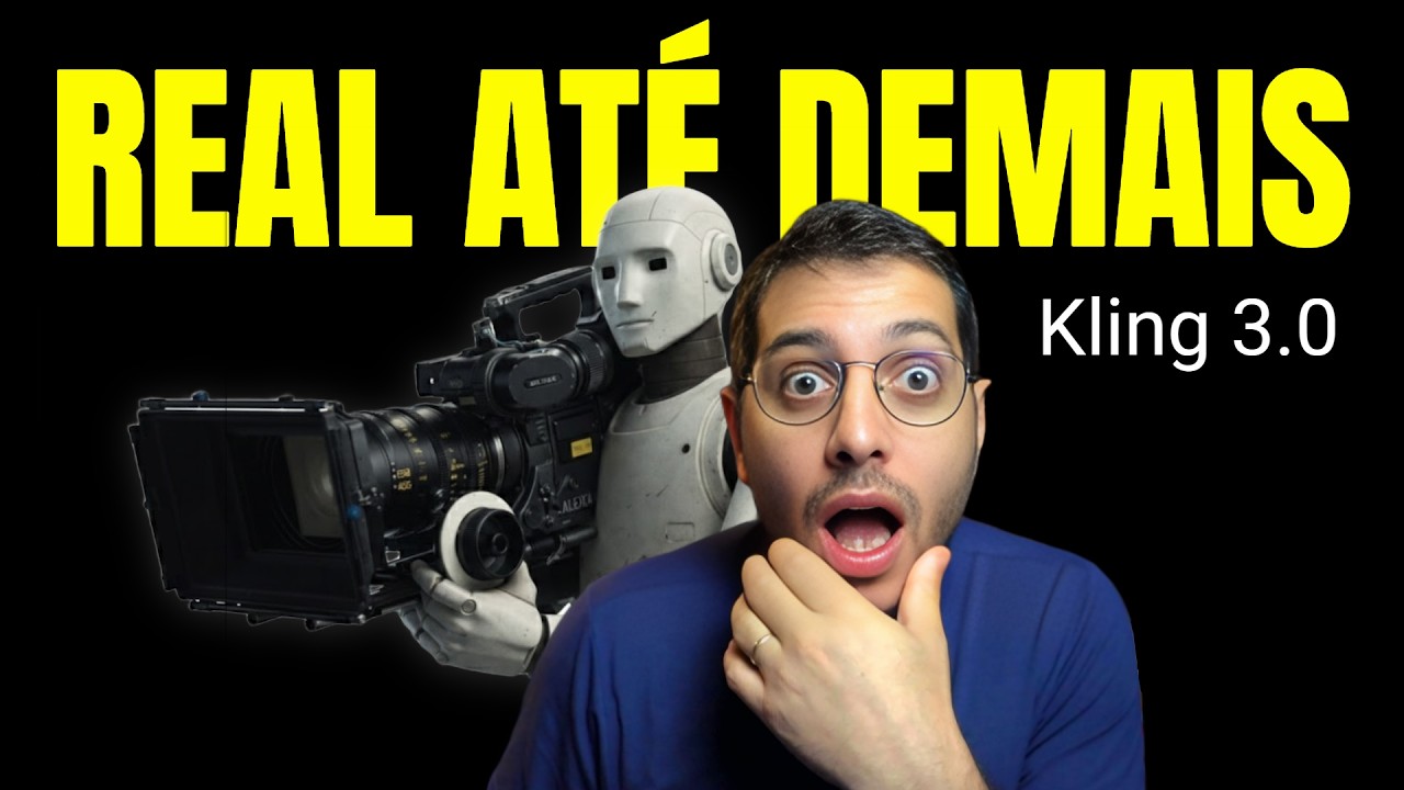 KLING 3.0: CHEGOU A MAIOR REVOLUÇÃO DOS VÍDEOS