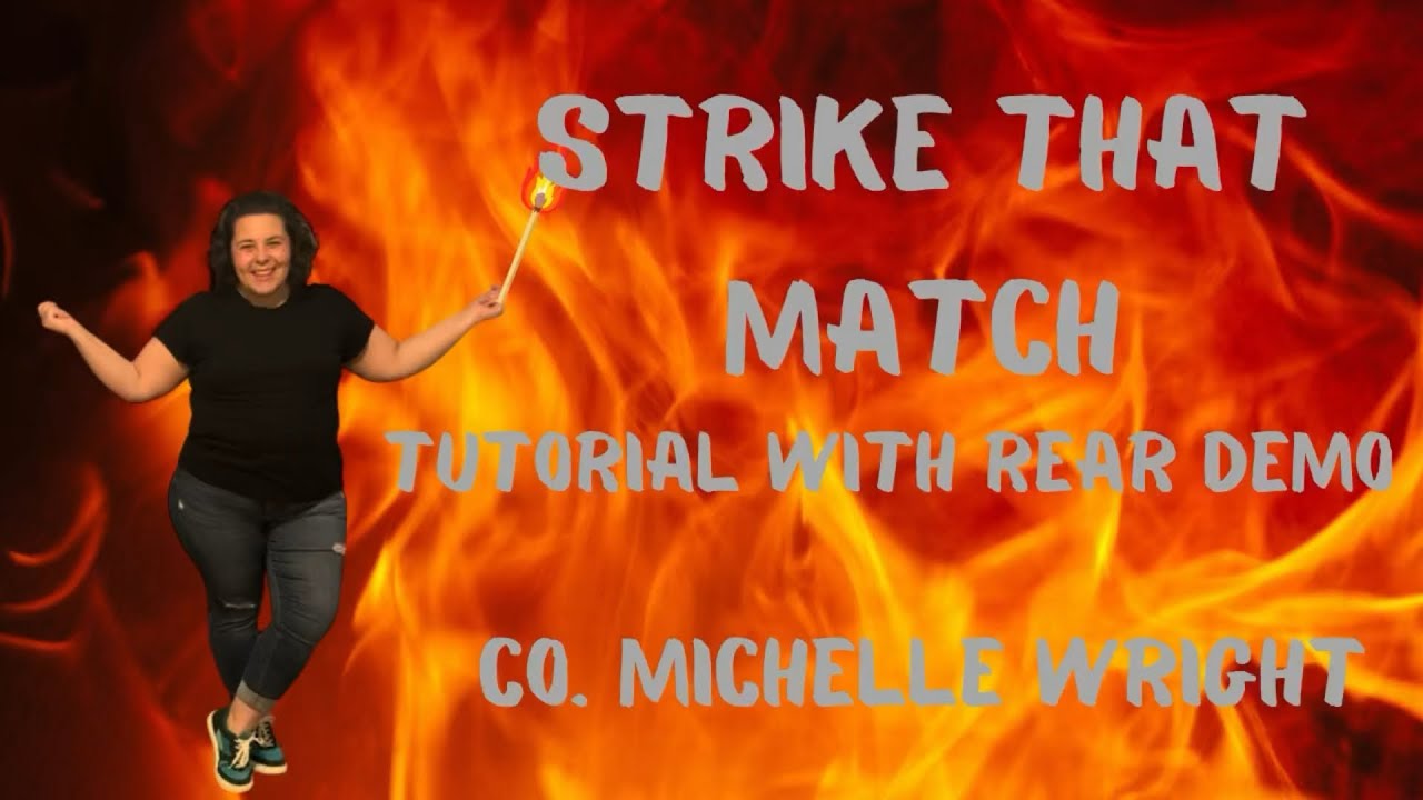 Strike that match official Line dance tutorial Beginner choreography by Michelle Wright