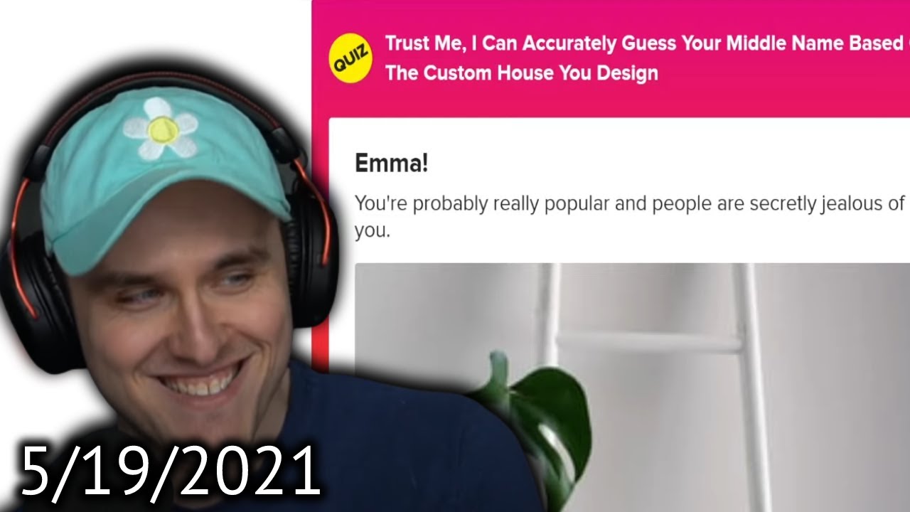 Coney Binges Some Buzzfeed Quizzes (5/19/21)