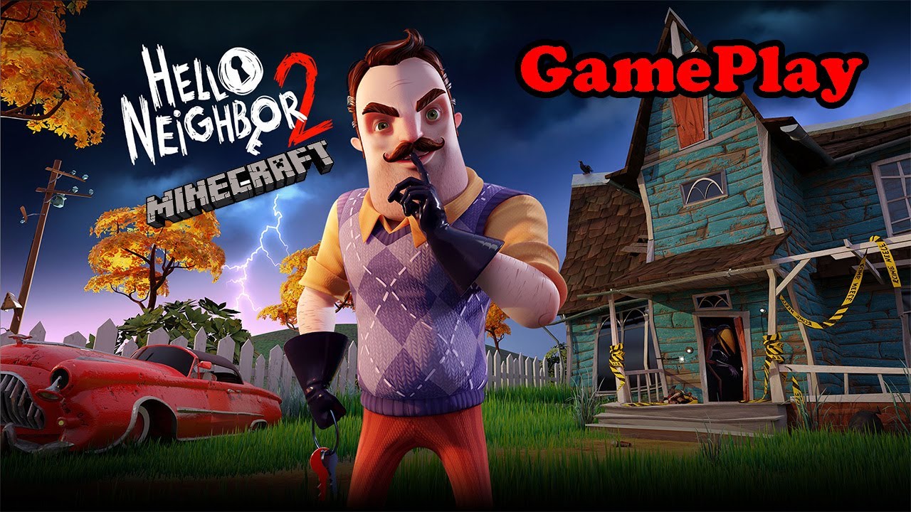 Hello Neighbor 2 in Minecraft *GamePlay*