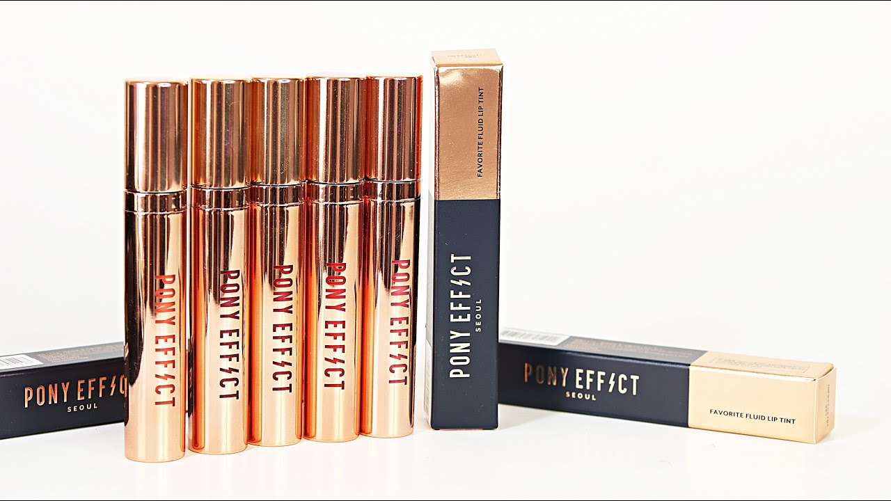 [SWATCH + REVIEW] PONY EFFECT FAVORITE FLUID LIP TINT