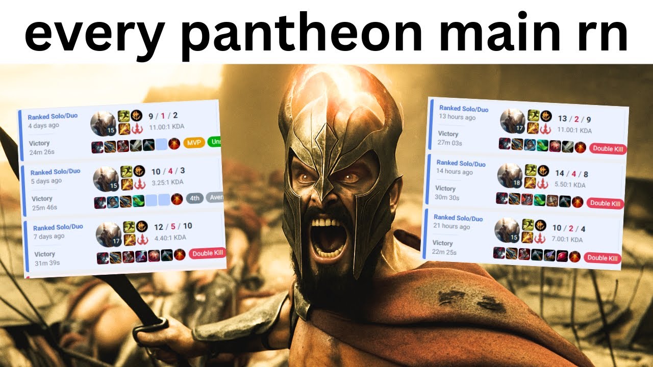 PANTHEON IST EINFACH EIN CHEATCODE | League of Legends