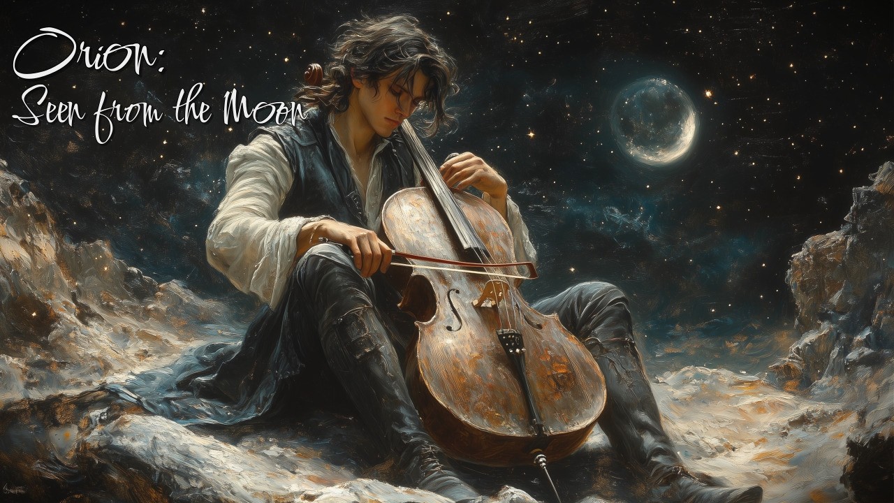 Dark Neoclassical Cello | Orion: Seen from the Moon | Night Focus & Reading | Urban Lore