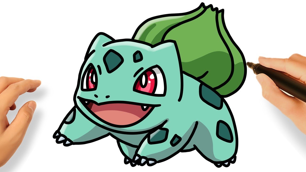 COMMENT DESSINER BULBASAUR BULBIZARRE