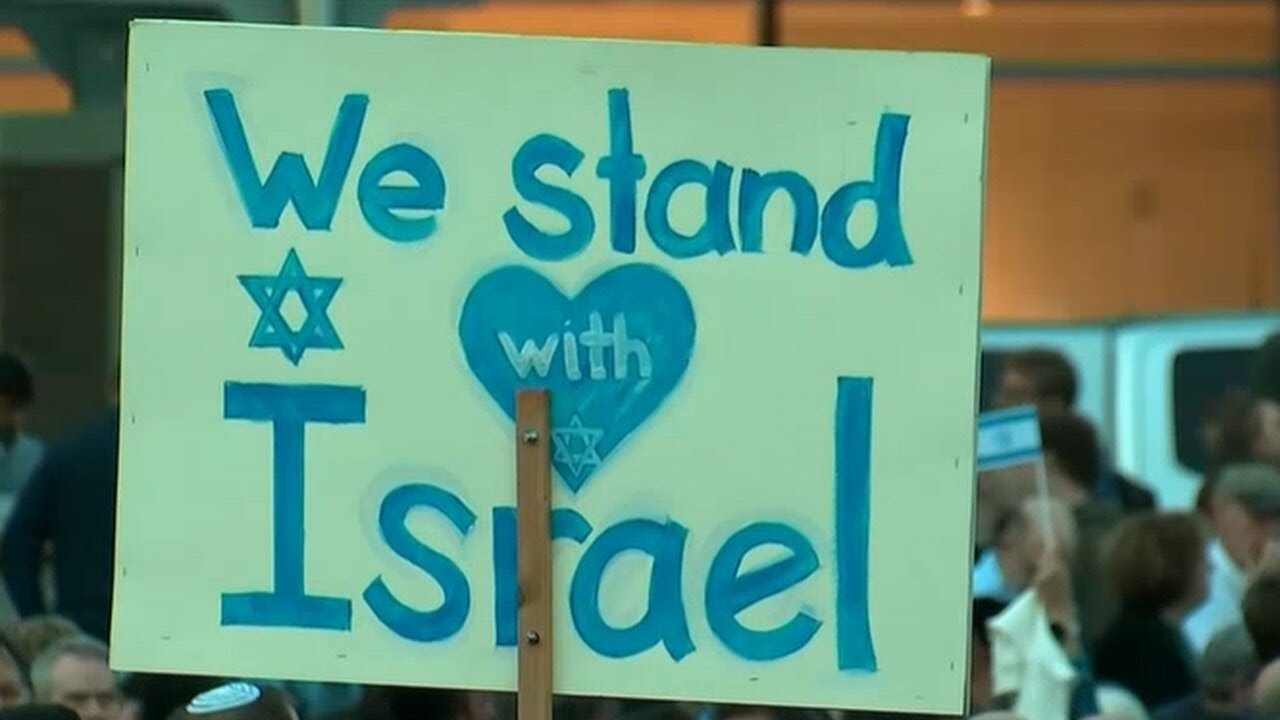 Thousands rally in support for Israel in Sandy Springs