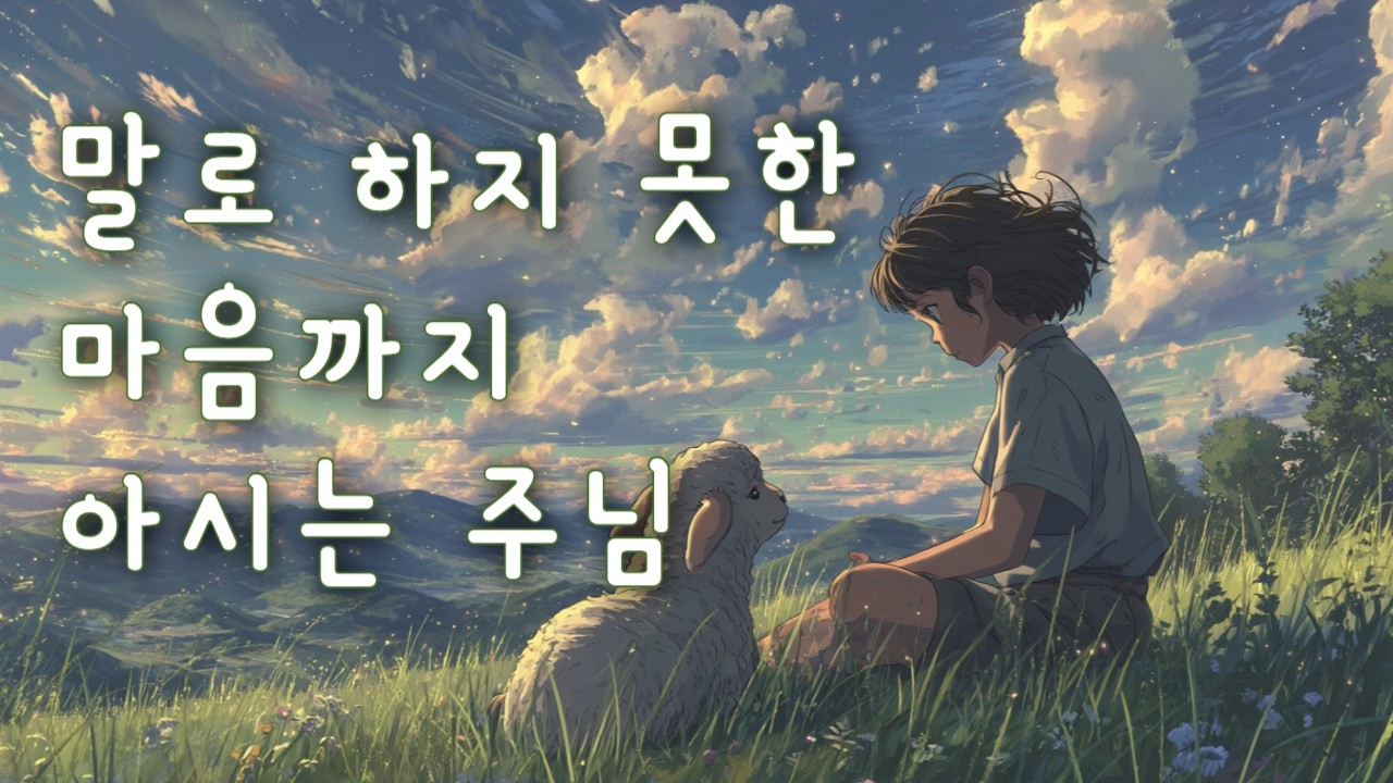 CCM ｜ 말하지 않아도 내 마음을 아시는 주님 🌿 ｜ 애쓰던 마음이 쉬어가는 잔잔한 찬양 🎵