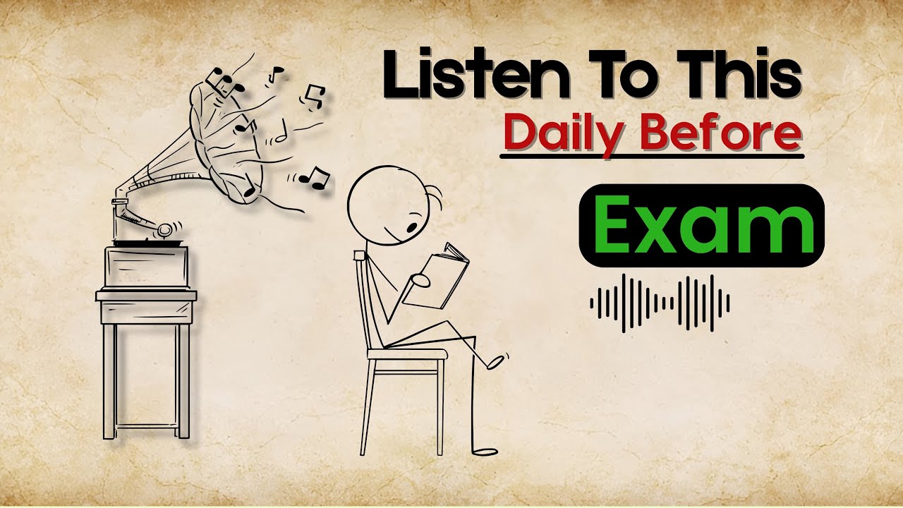 Listen to This Every Day Till Your Exam's | StickSensei