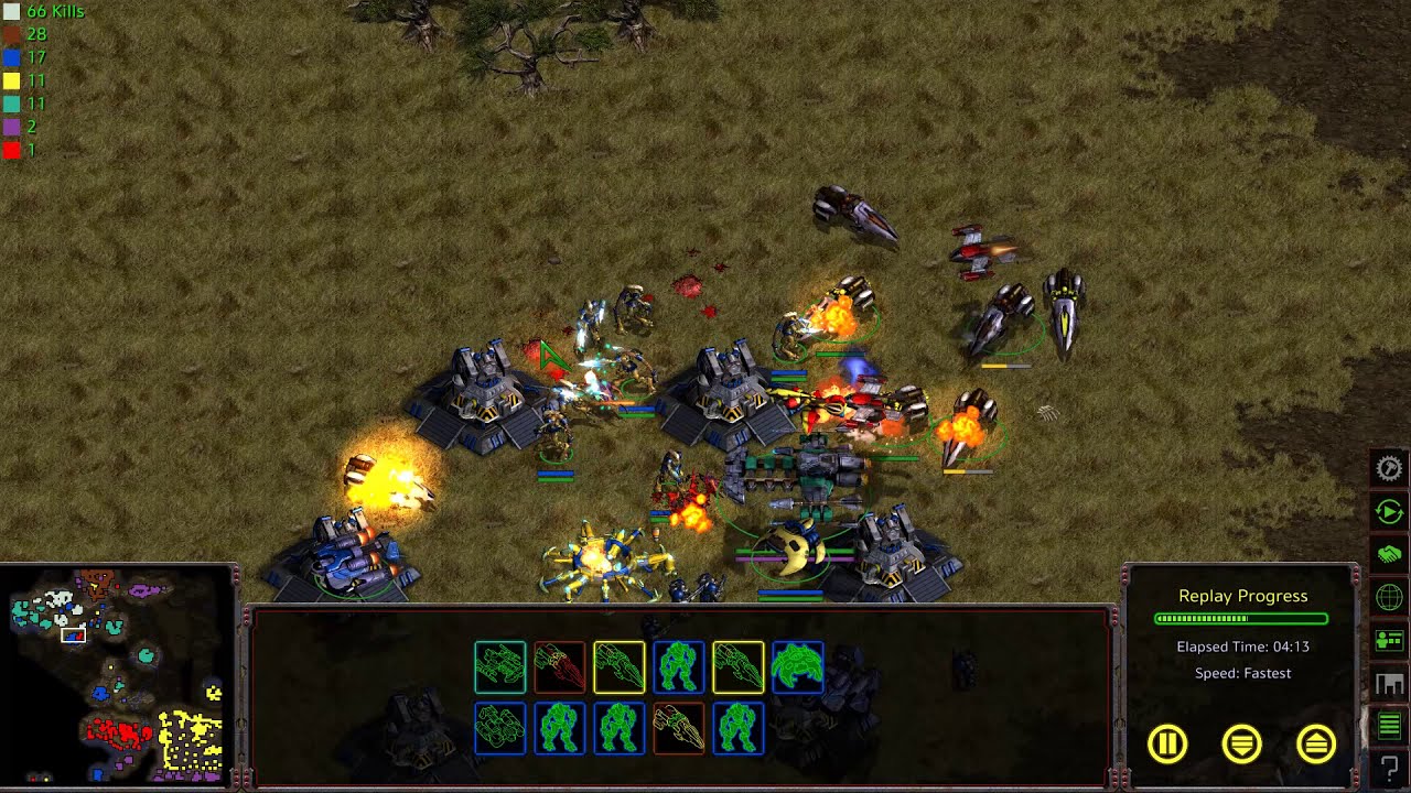 Very Quick Good Win - LotR v Last Alliance - Starcraft Brood War Remastered