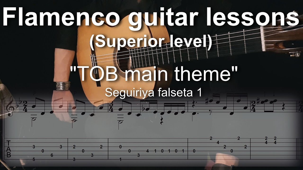 Flamenco guitar lessons - Superior level - 