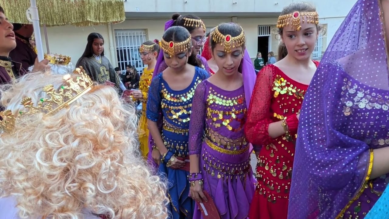 VISITA DE SSMM LOS REYES MAGOS DE ORIENTE CURSO 2025/26