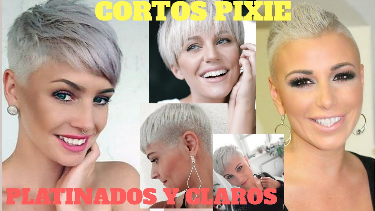 ☆CORTES PELO 2020-2021 ☆PIXIE PLATINADOS Y CLAROS, CORTES DE CABELLO MUJER 2021,TENDENCIAS