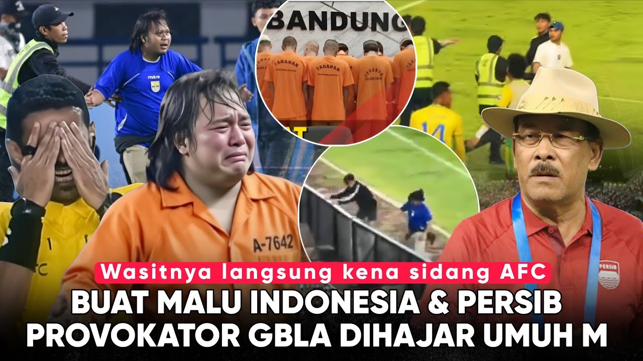 KETAKUTAN & NANGIS MINTA AMPUN! Provokator GBLA Dih4jar Umuh, Wasit Arab Diamuk AFC” Kedok Terungkap